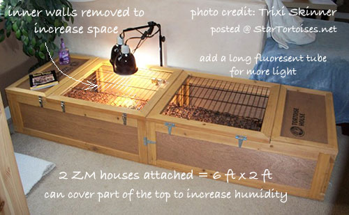 2 zoo med houses connected