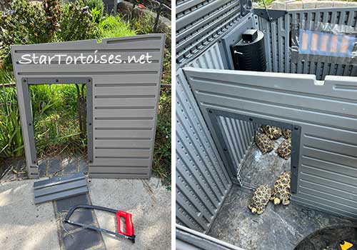 heated tortoise house